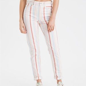American Eagle, Mom Jeans, Multicolored, Size 0